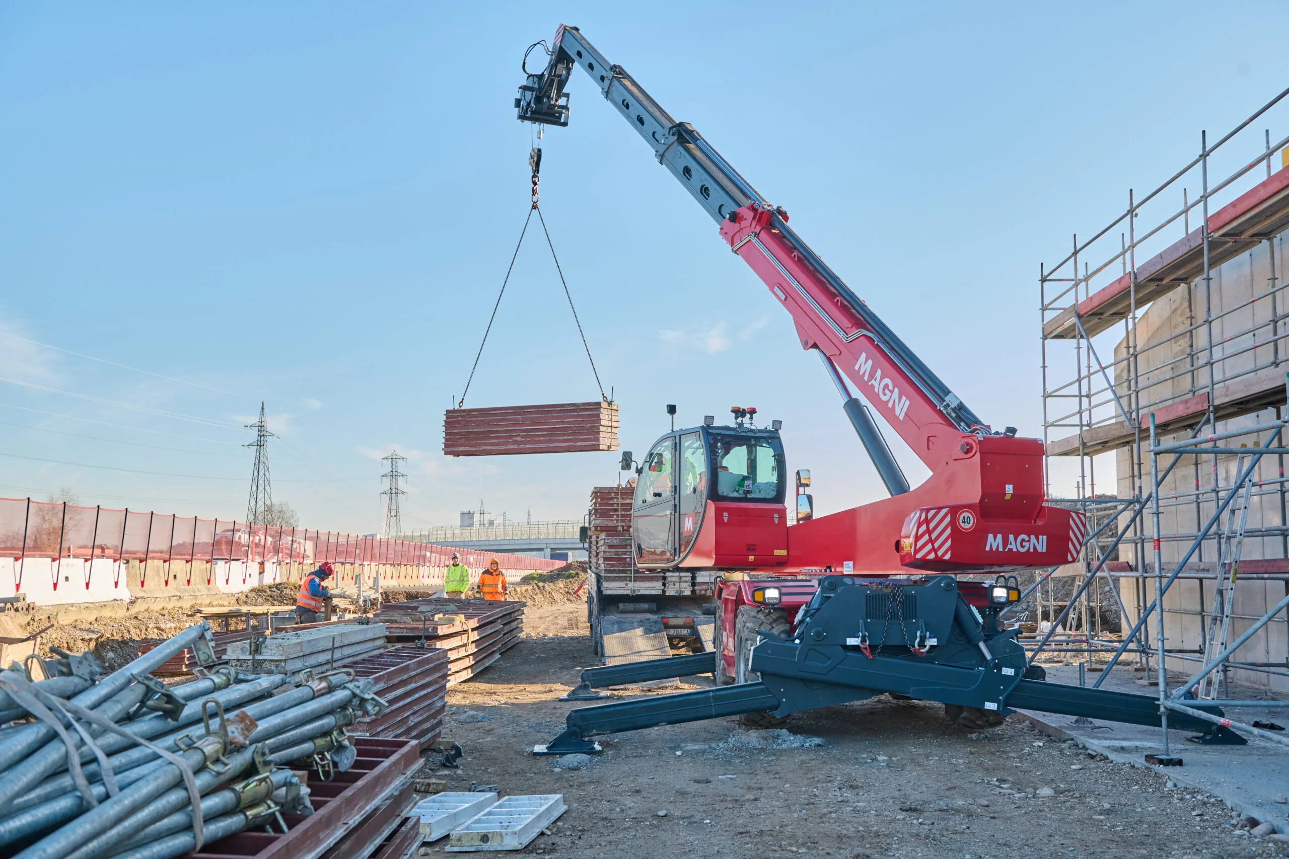Télescopiques rotatifs thermiques Magni RTH 6.22t